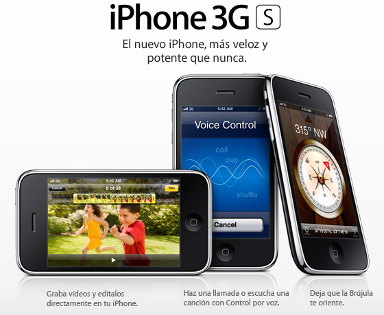3gs Resumen de la Keynote del WWDC 09