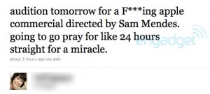 anuncio 4g Confirmed Apple s next iPhone will have video chat feature to be shown in ads directed by Sam Mendes Engadget 300x135 Luces, cámara y acción: Apple rueda el anuncio para el nuevo iPhone