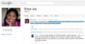 Google+ app is awaiting Apple’s approval in the App Store 9to5Mac Apple Intelligence 300x155 La aplicación para iPhone de Google+ podría llegar pronto a la App Store