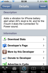 IMG 0358 160x240 PowerAlert Vibration: Aviso de batería baja