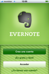  Evernote se actualiza incluyendo el idioma español