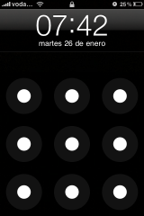 IMG 0853 160x240 AndroidLock: Desbloquea mediante un patrón como en Android