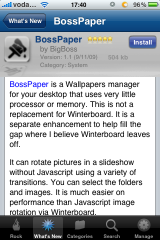  BossPaper actualizado a la versión 1.1