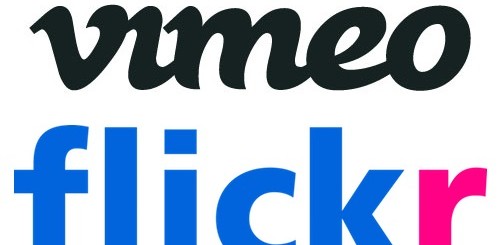 Flickr Vimeo
