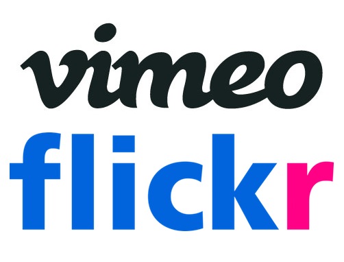 Flickr Vimeo