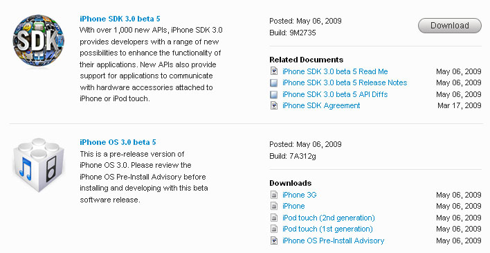 beta5 beta5 Firmware 3.0 beta 5 disponible