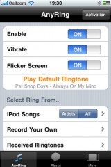 iClarified - Apple News - AnyRing_ Set Any Song As Your iPhone Ringtone, Share With Bluetooth iClarified Apple News AnyRing Set Any Song As Your iPhone Ringtone Share With Bluetooth 160x240 Canciones del iPhone como tonos de llamada con Anyring
