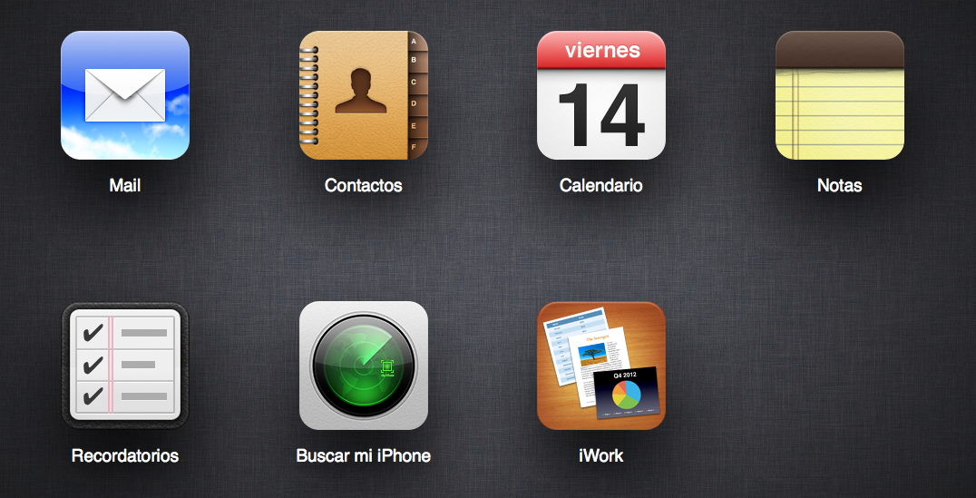 iCloud Web