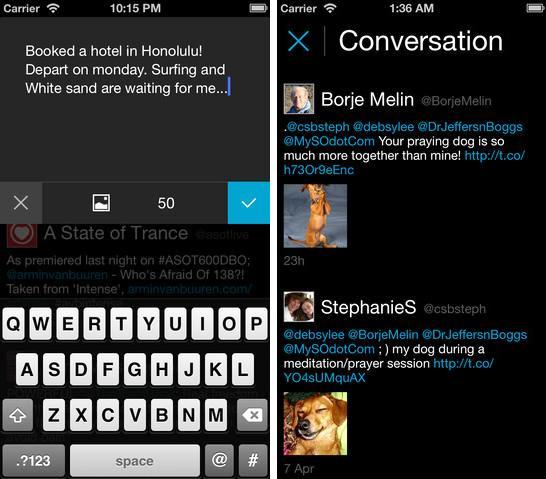 Tweetie, la versión sencilla de Twitter que actualiza los tweets automáticamente tweetie3 Tweetie, la versión sencilla de Twitter que actualiza los tweets automáticamente